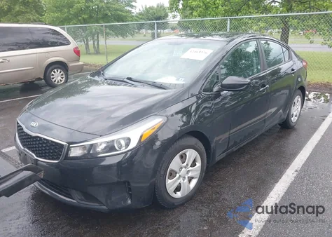 2017 Kia Forte Lx from USA, damaged, VIN 3KPFK4A77HE125765